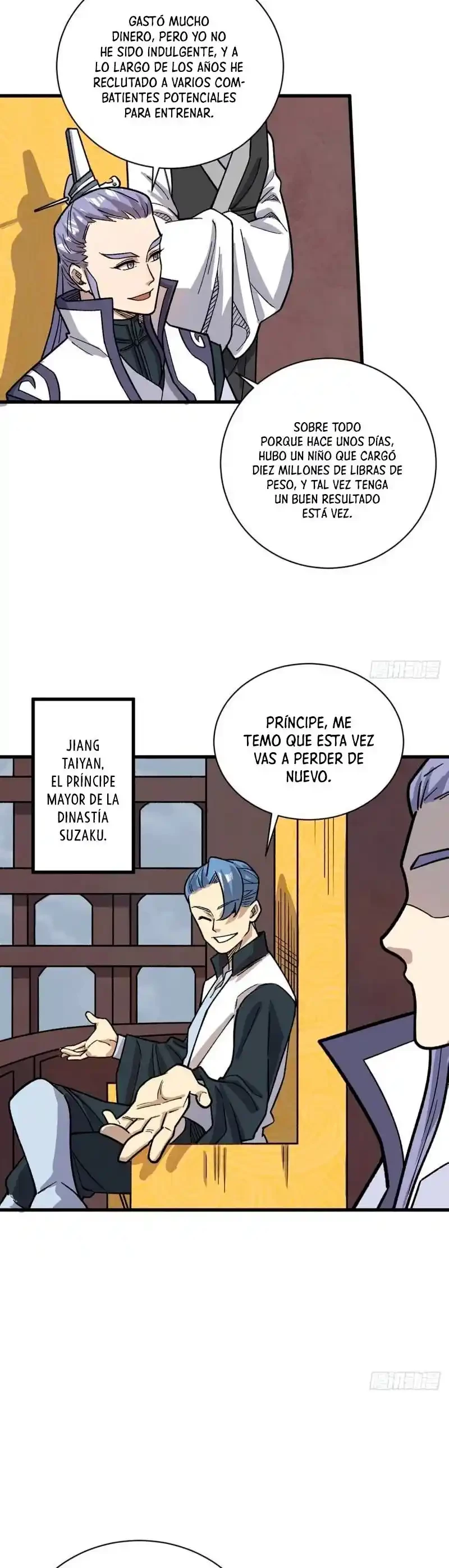Reinado de las artes marciales capítulo 452, página 18