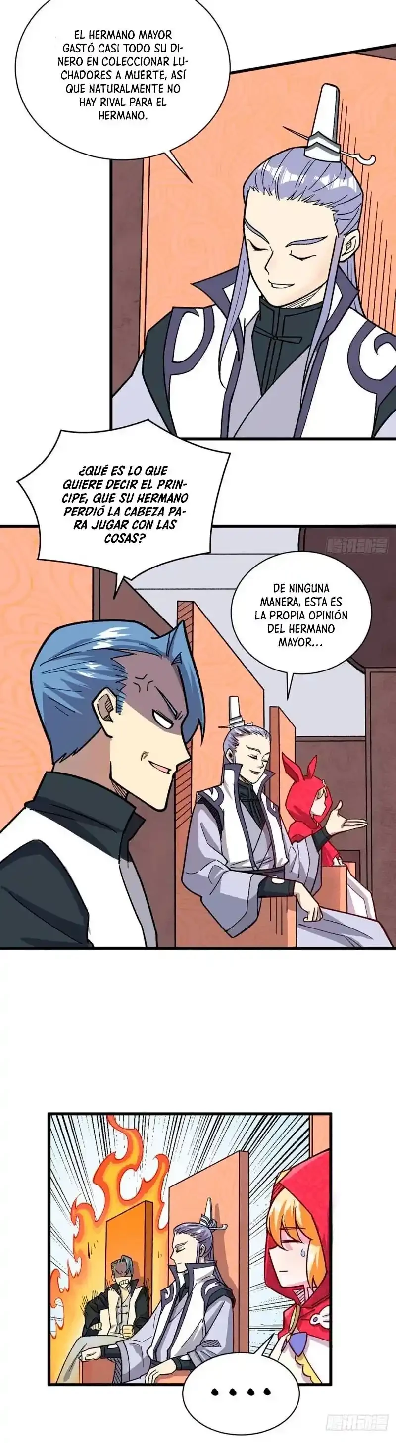 Reinado de las artes marciales capítulo 452, página 19