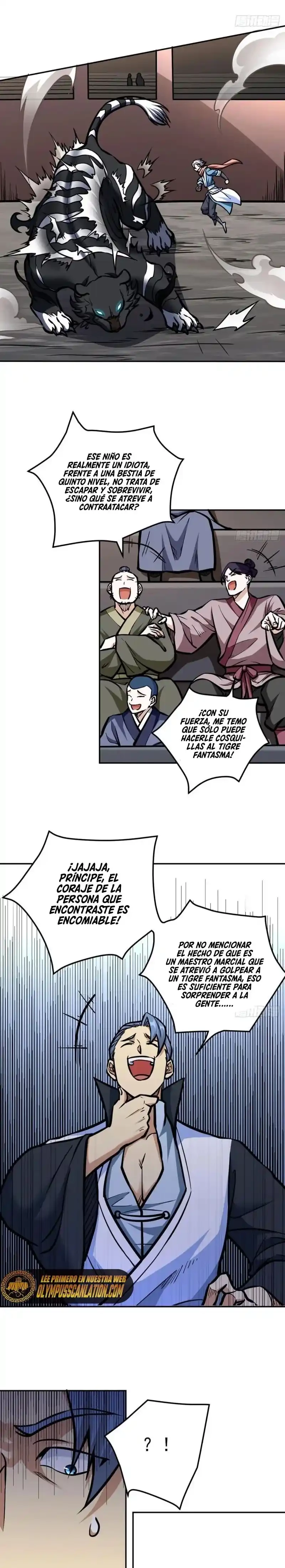 Reinado de las artes marciales capítulo 455, página 10