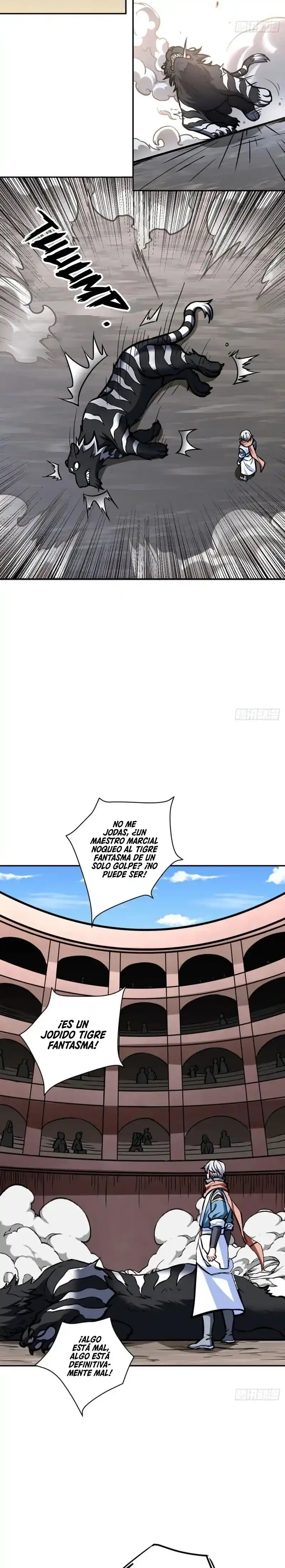 Reinado de las artes marciales capítulo 455, página 11