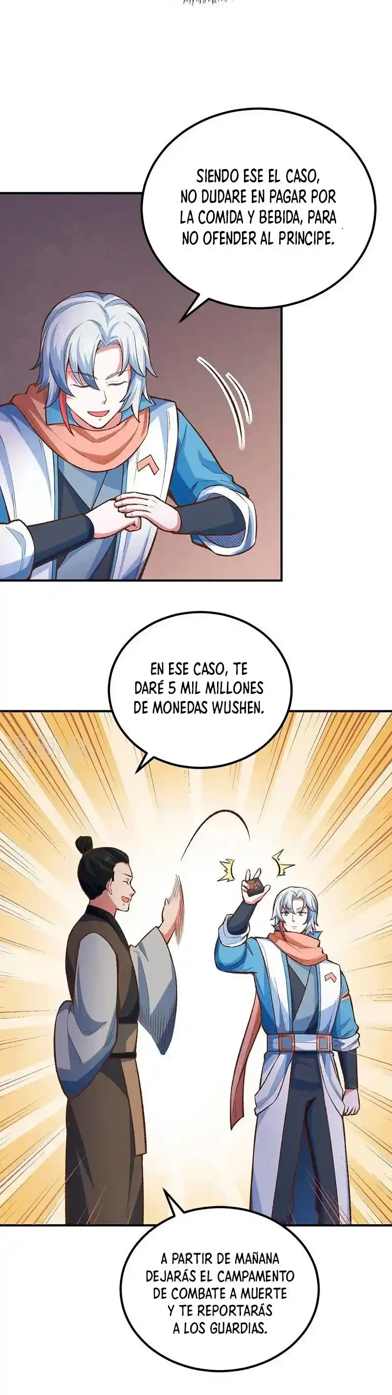 Reinado de las artes marciales capítulo 456, página 20