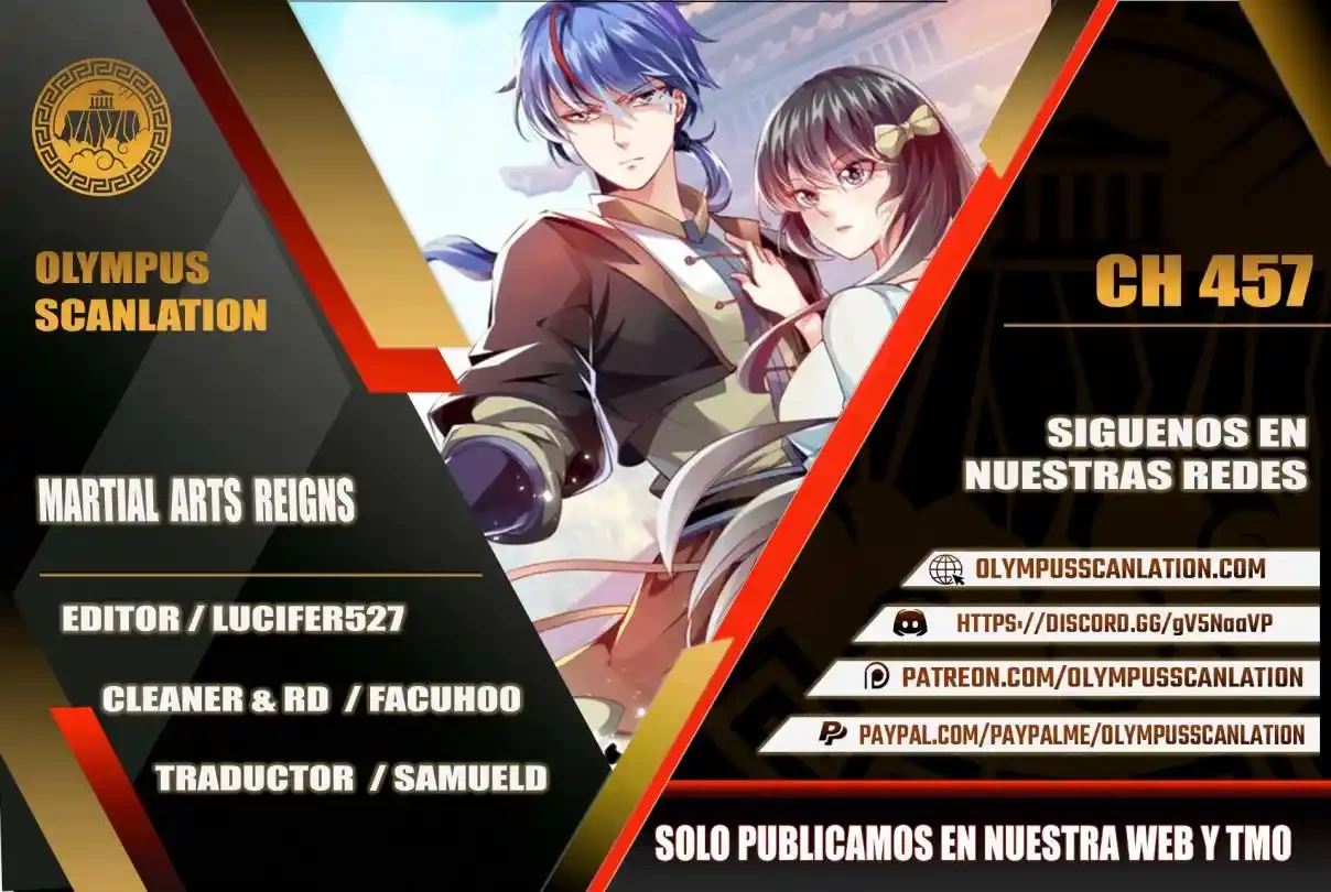 Reinado de las artes marciales capítulo 457, página 2
