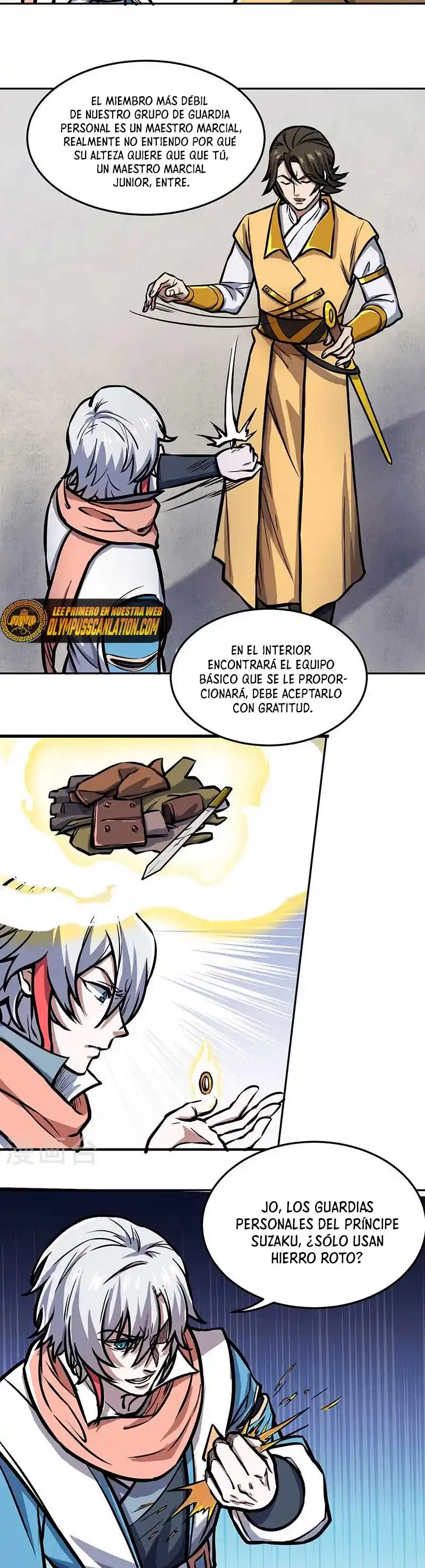 Reinado de las artes marciales capítulo 457, página 7