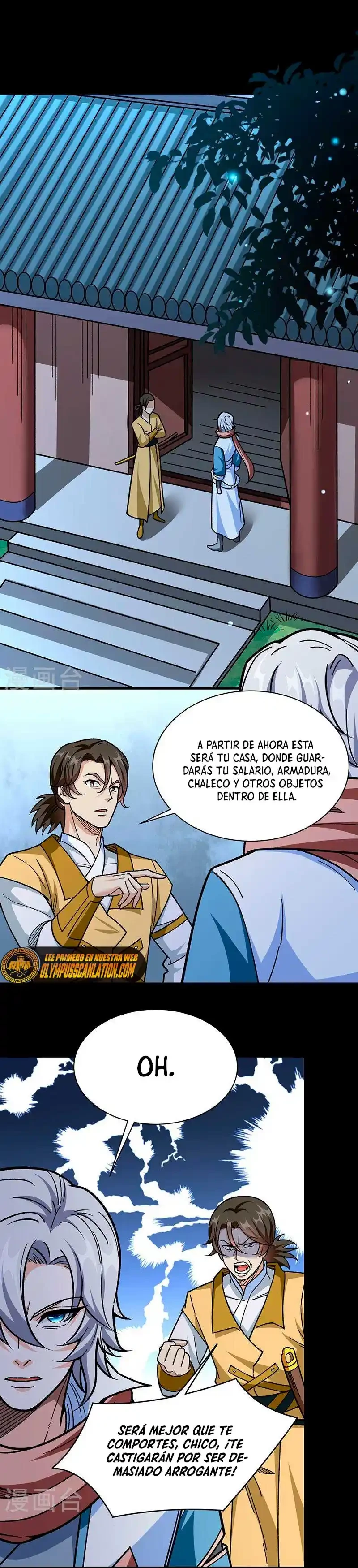 Reinado de las artes marciales capítulo 458, página 3