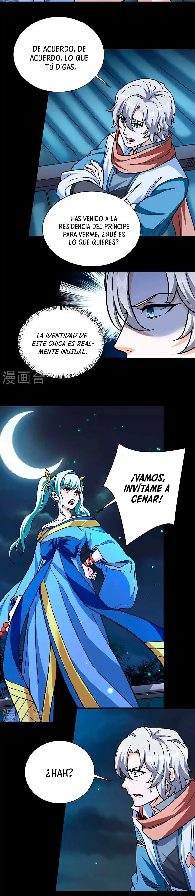 Reinado de las artes marciales capítulo 458, página 9