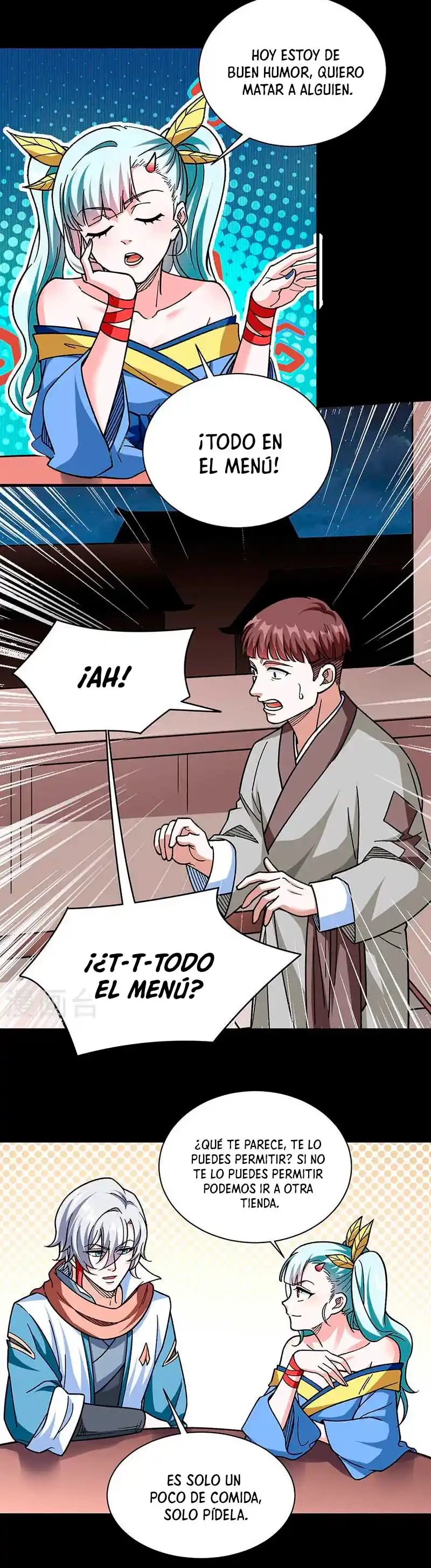 Reinado de las artes marciales capítulo 458, página 14