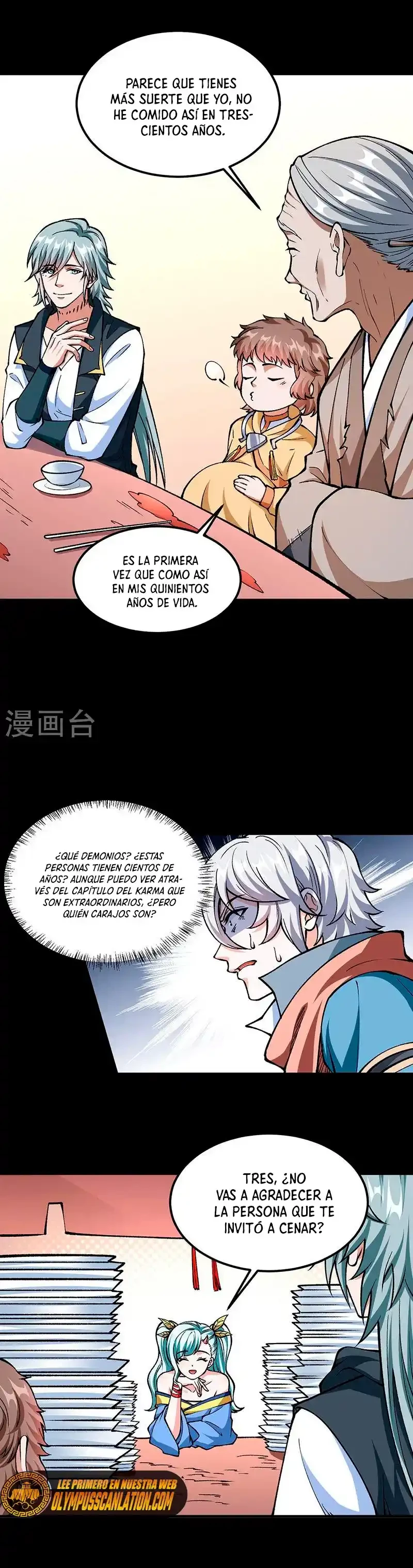 Reinado de las artes marciales capítulo 459, página 8