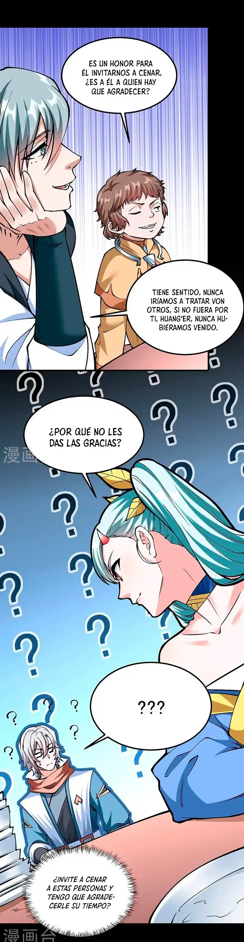 Reinado de las artes marciales capítulo 459, página 9