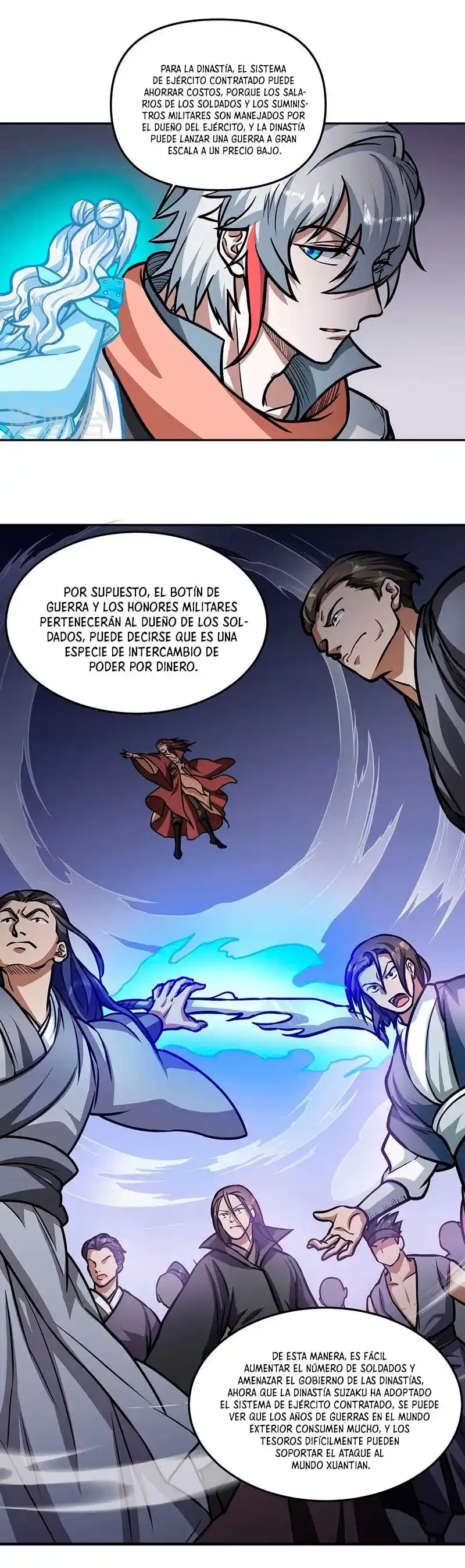 Reinado de las artes marciales capítulo 461, página 5