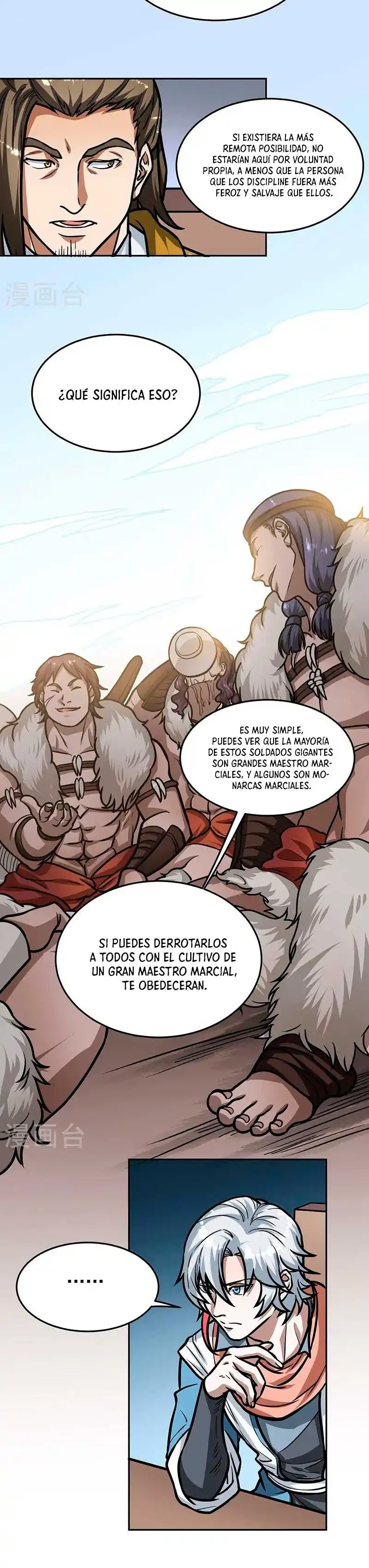 Reinado de las artes marciales capítulo 461, página 17