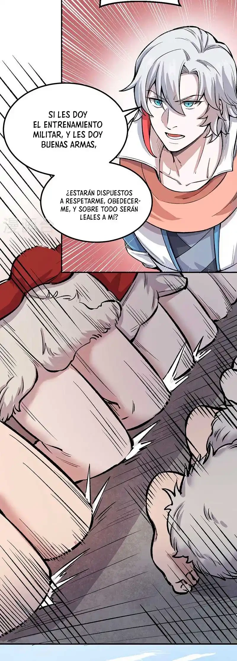 Reinado de las artes marciales capítulo 464, página 8