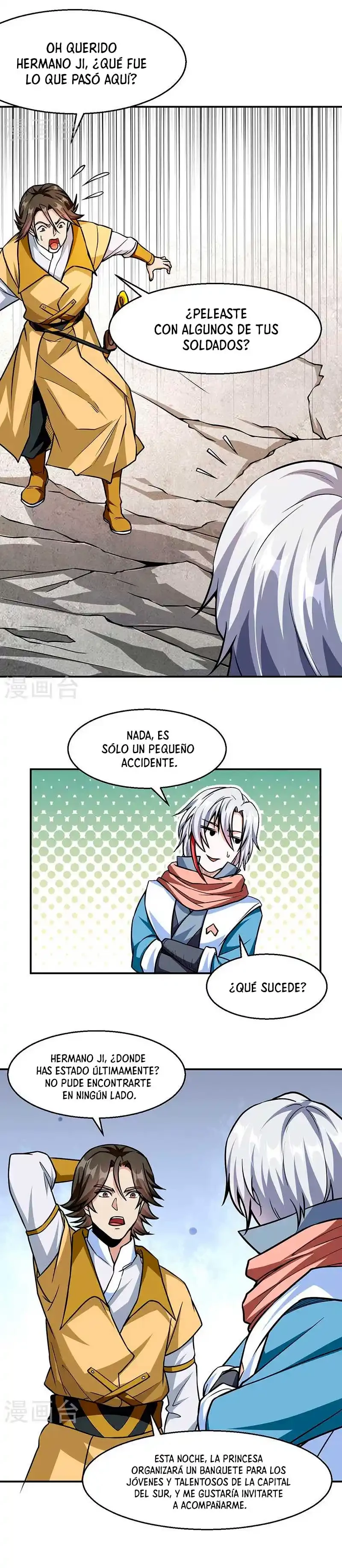 Reinado de las artes marciales capítulo 465, página 13