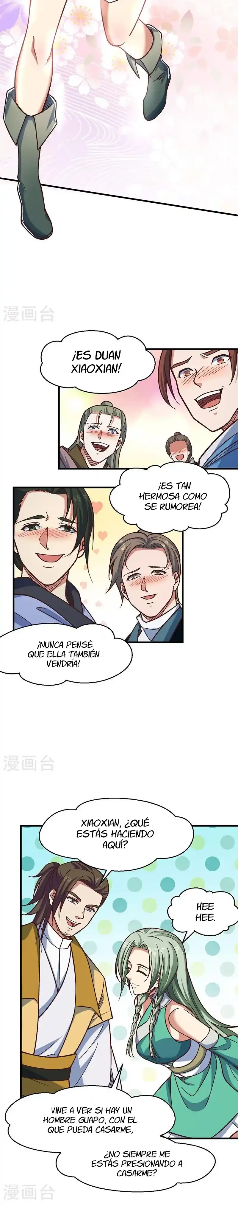 Reinado de las artes marciales capítulo 466, página 5