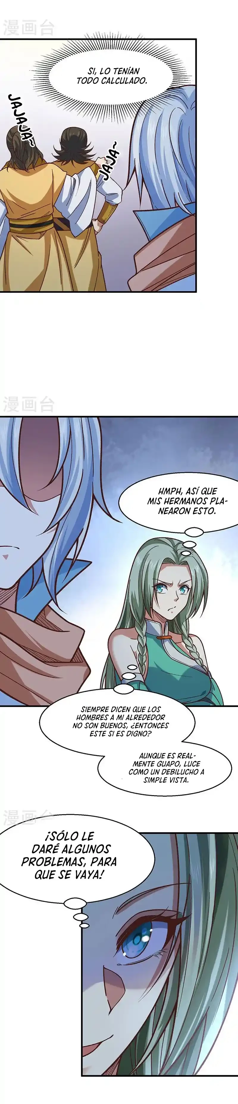 Reinado de las artes marciales capítulo 466, página 8
