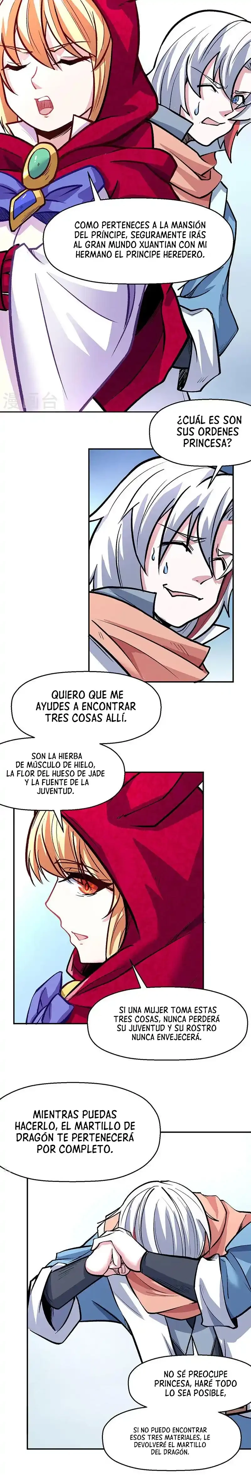 Reinado de las artes marciales capítulo 468, página 9