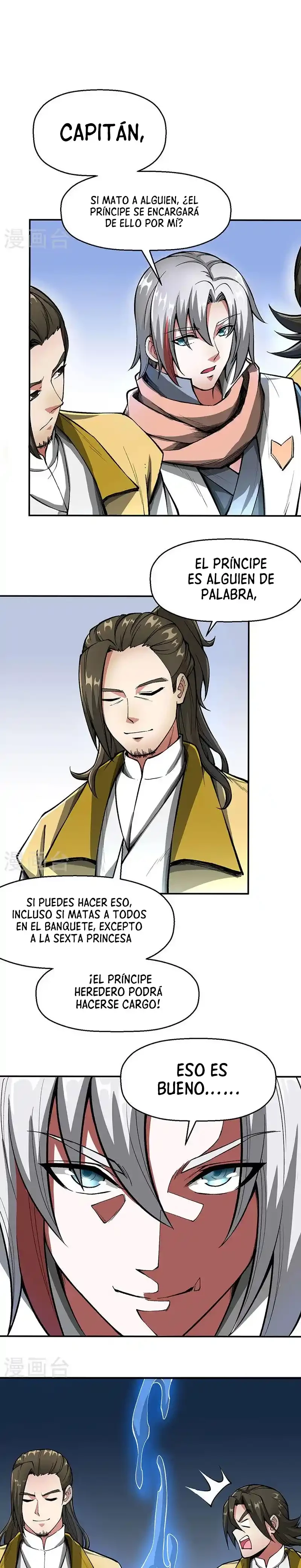 Reinado de las artes marciales capítulo 469, página 8
