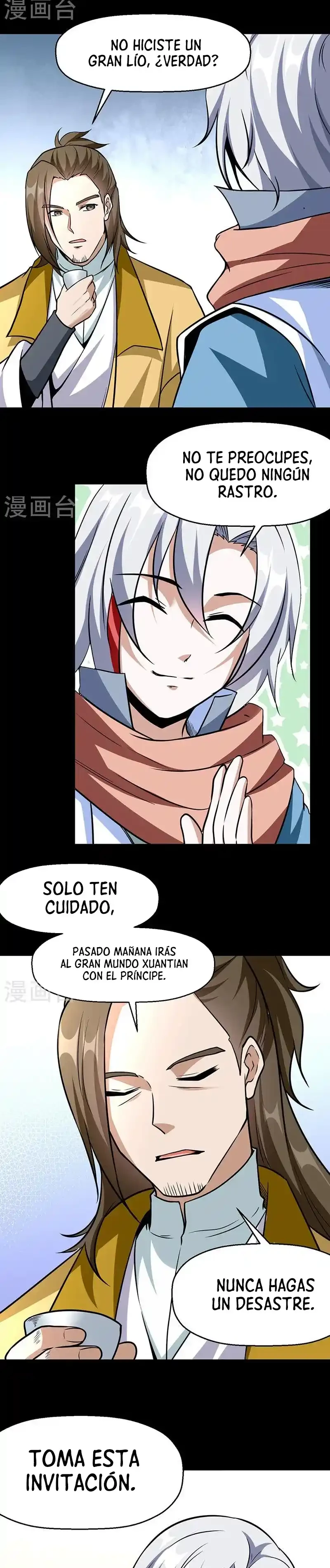 Reinado de las artes marciales capítulo 470, página 8