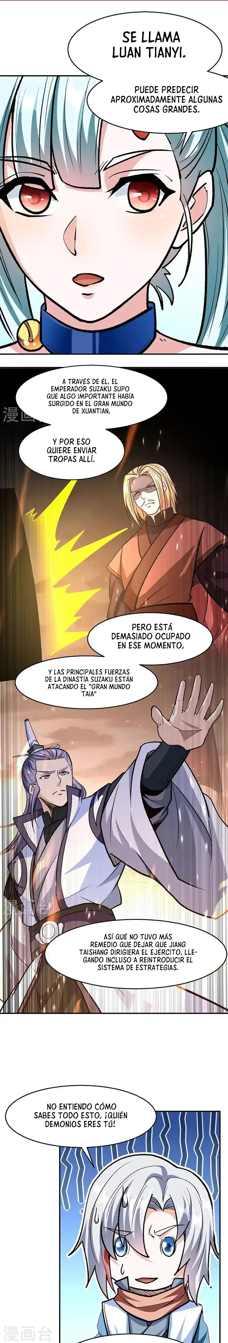 Reinado de las artes marciales capítulo 471, página 8