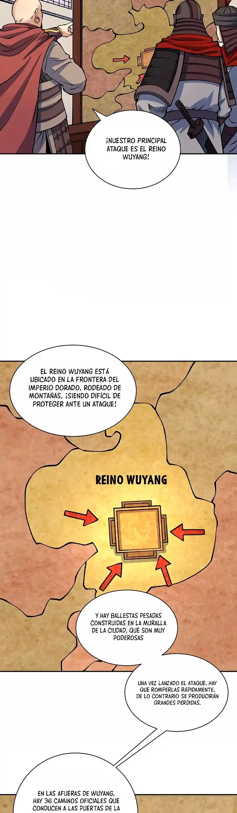 Reinado de las artes marciales capítulo 480, página 12