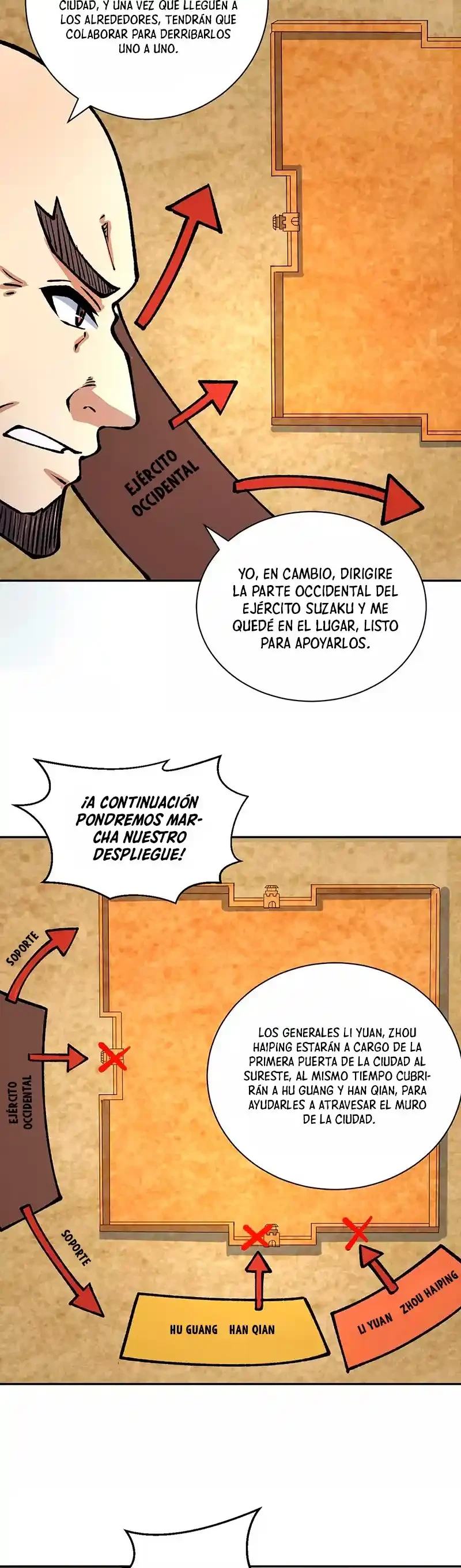 Reinado de las artes marciales capítulo 480, página 13