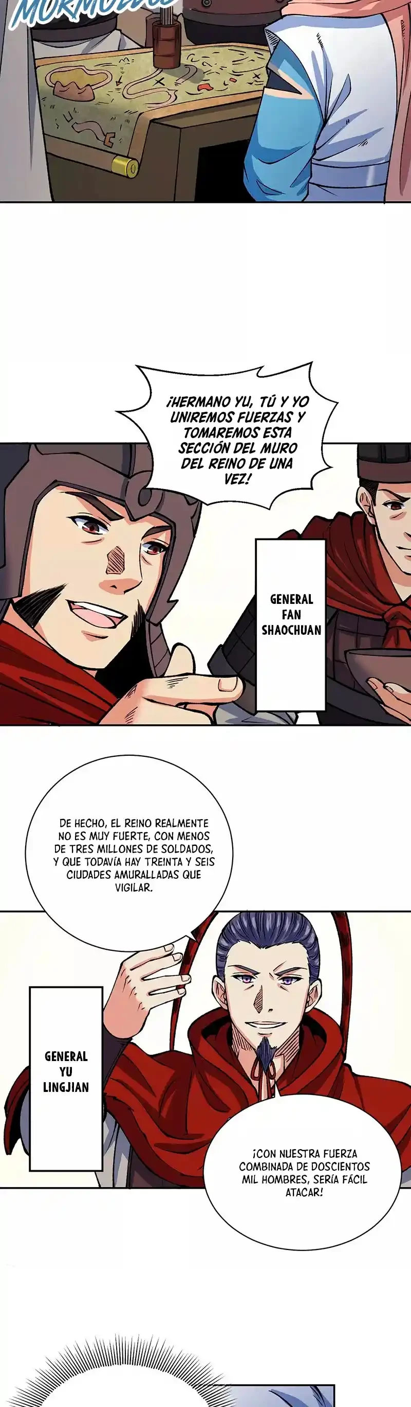 Reinado de las artes marciales capítulo 480, página 16