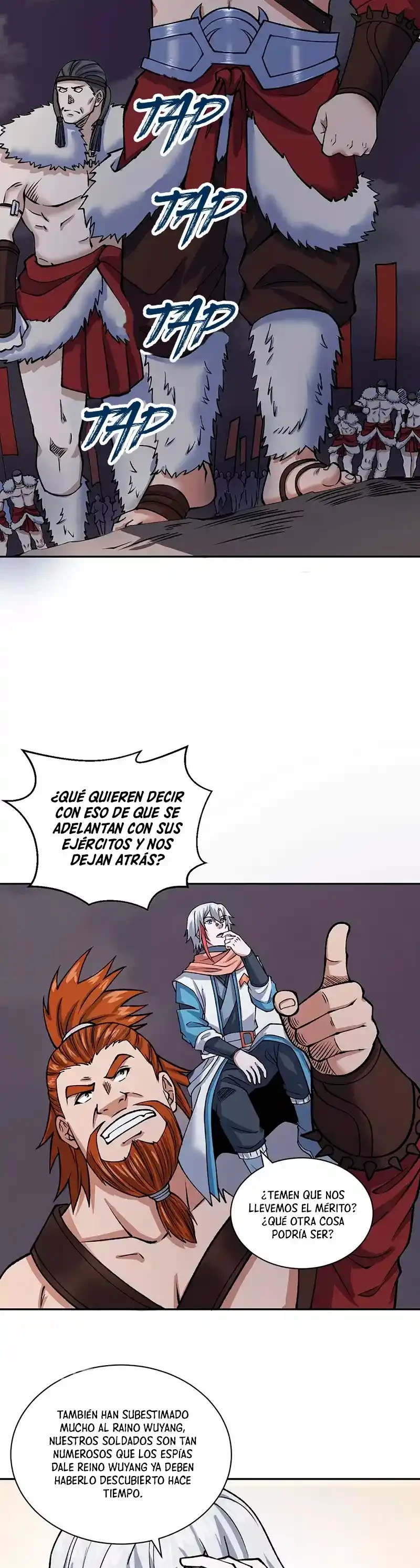 Reinado de las artes marciales capítulo 480, página 22