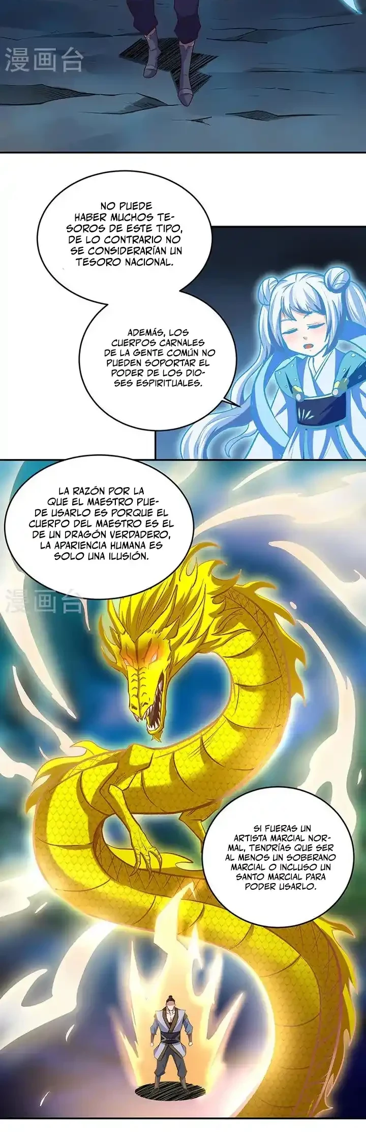 Reinado de las artes marciales capítulo 491, página 4