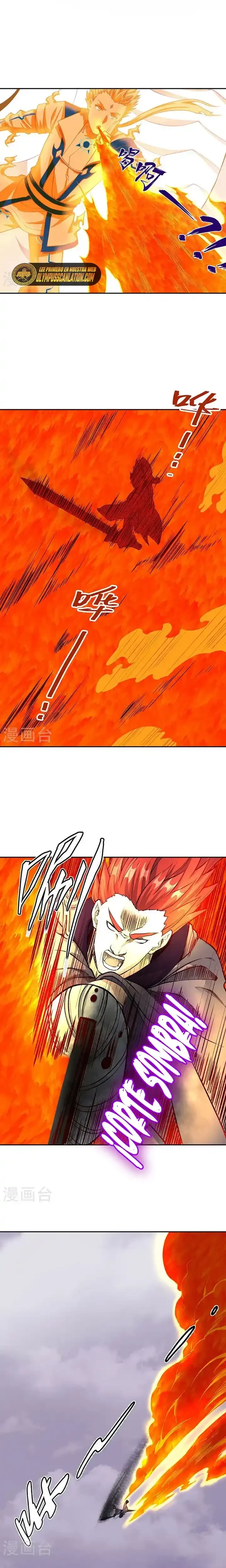 Reinado de las artes marciales capítulo 493, página 9