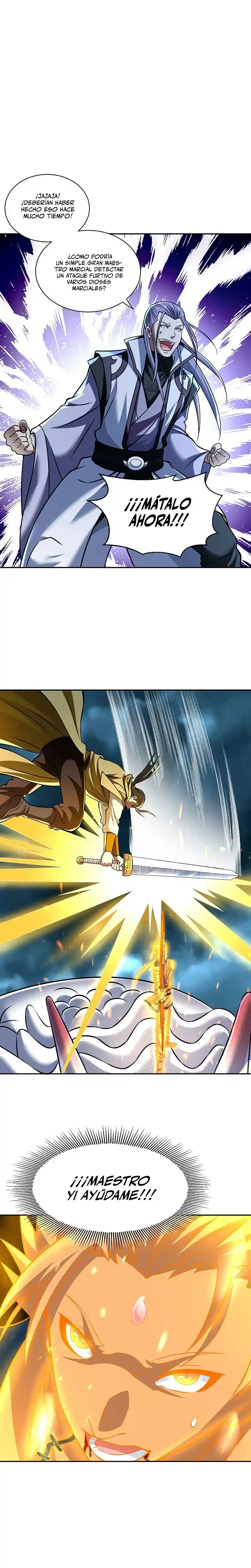 Reinado de las artes marciales capítulo 494, página 16