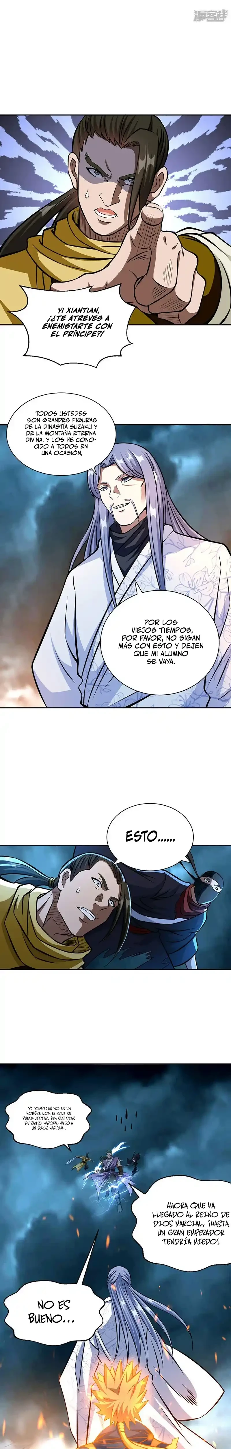 Reinado de las artes marciales capítulo 494, página 20
