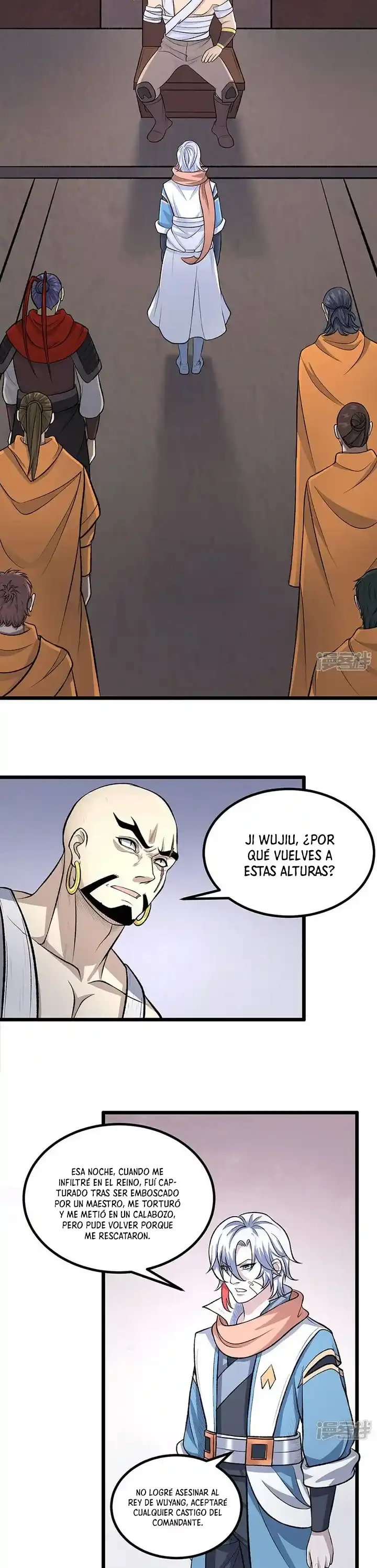 Reinado de las artes marciales capítulo 502, página 10