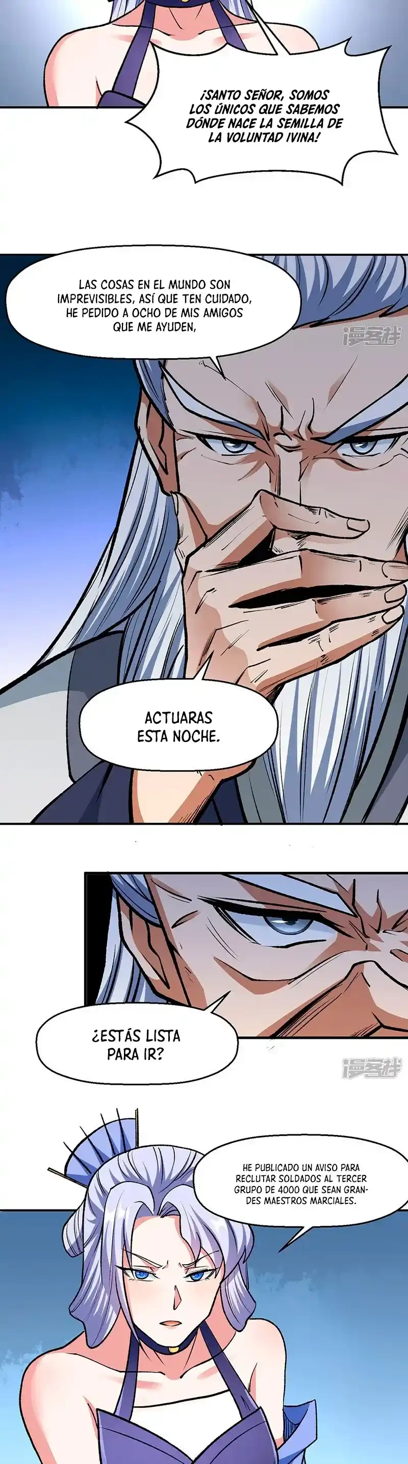 Reinado de las artes marciales capítulo 503, página 9
