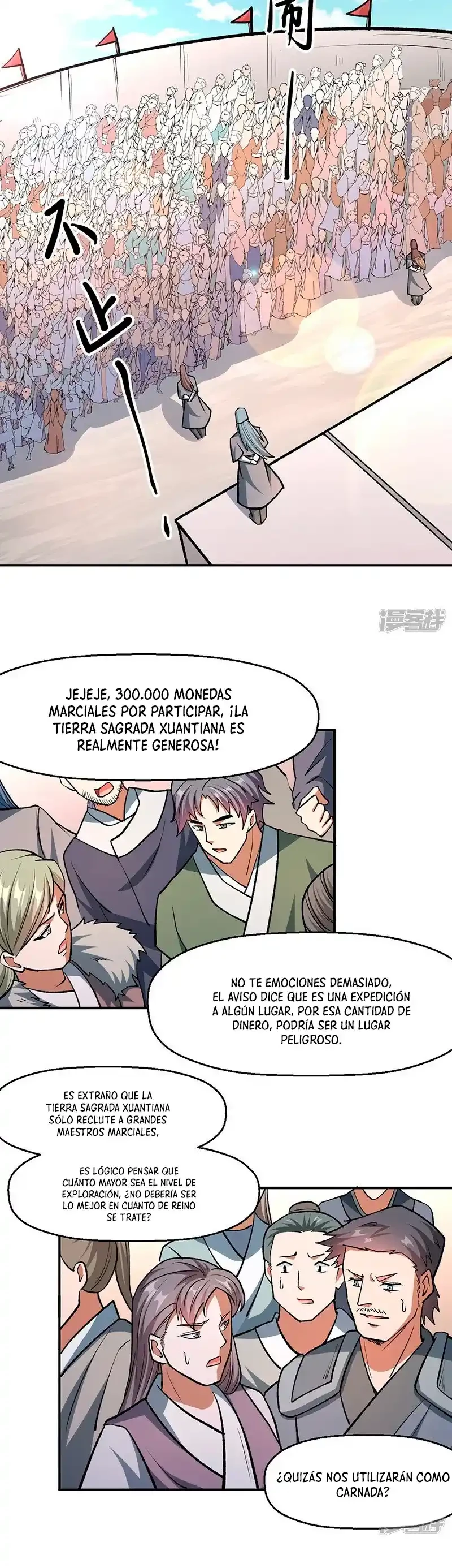 Reinado de las artes marciales capítulo 503, página 11