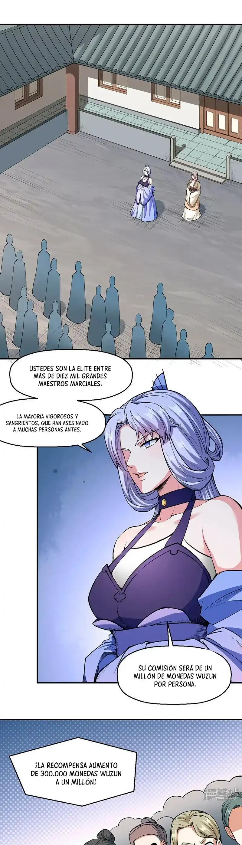 Reinado de las artes marciales capítulo 504, página 3