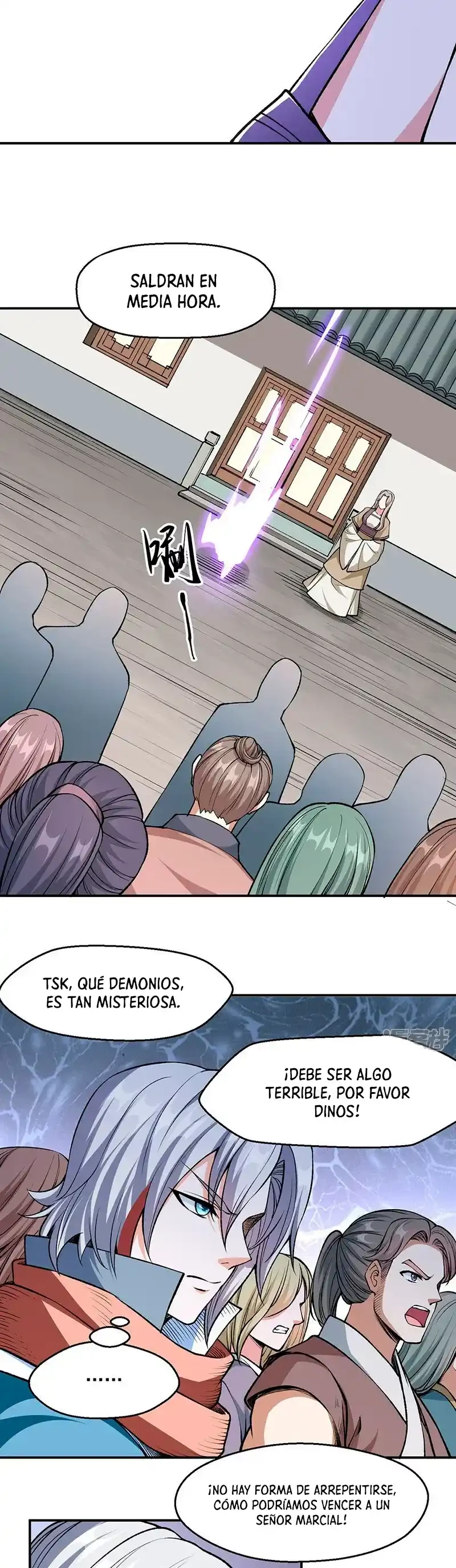 Reinado de las artes marciales capítulo 504, página 5