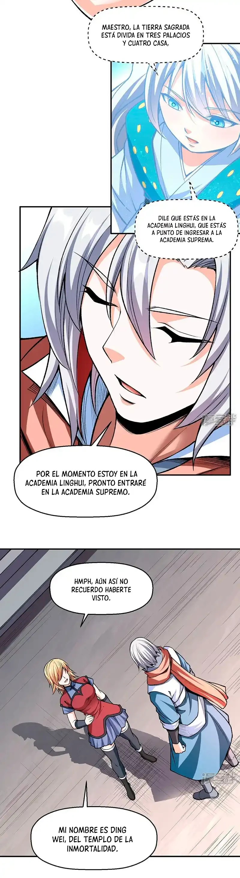 Reinado de las artes marciales capítulo 504, página 10