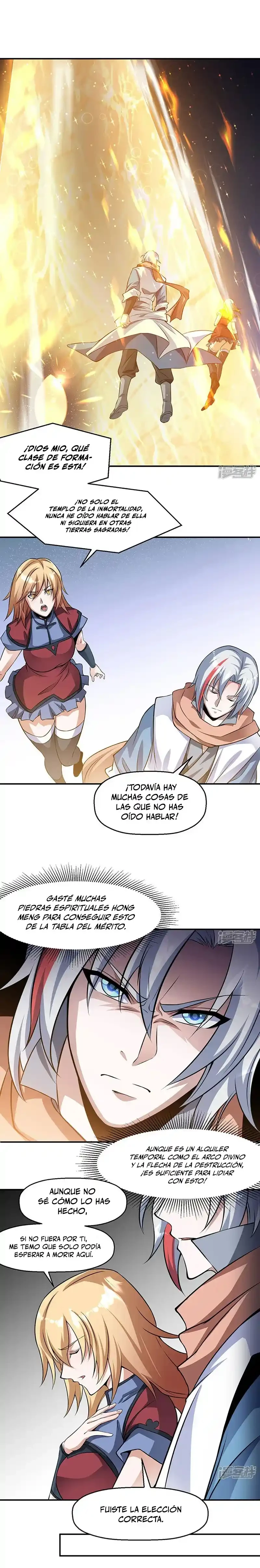 Reinado de las artes marciales capítulo 509, página 3