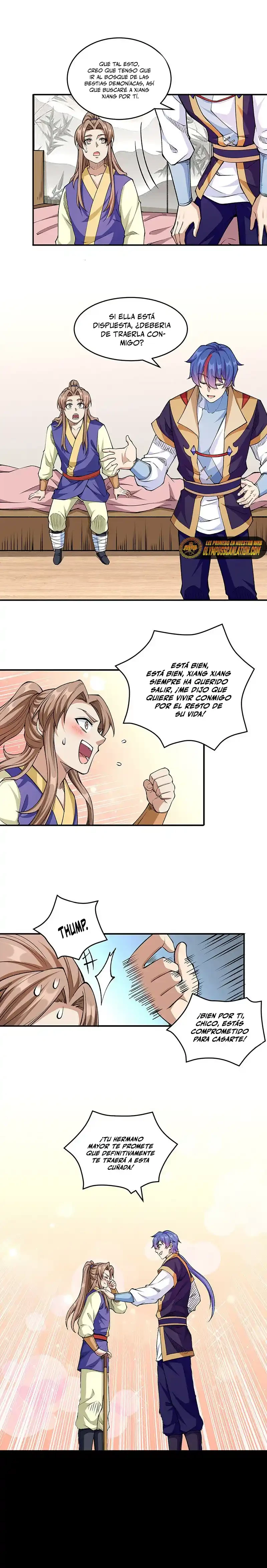 Reinado de las artes marciales capítulo 516, página 9