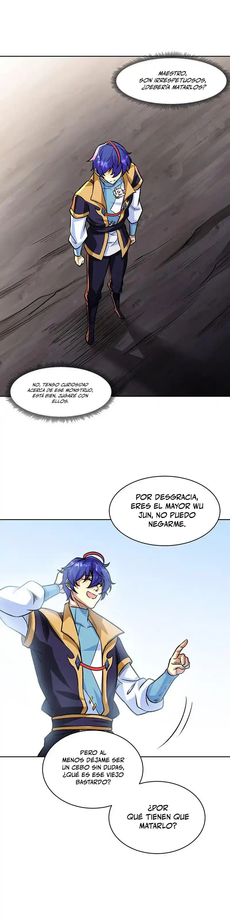 Reinado de las artes marciales capítulo 518, página 9