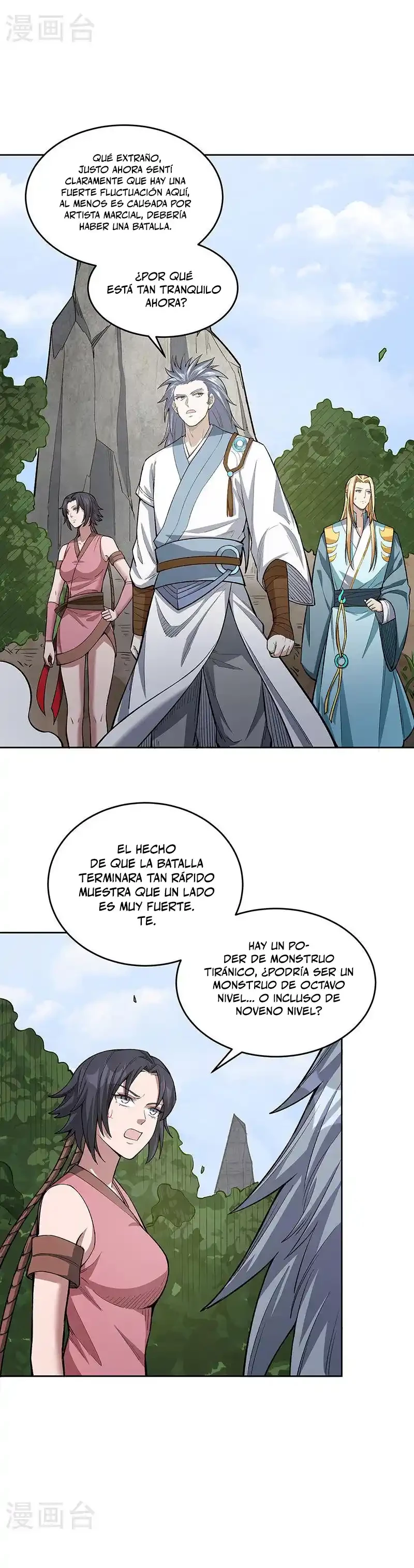 Reinado de las artes marciales capítulo 519, página 10