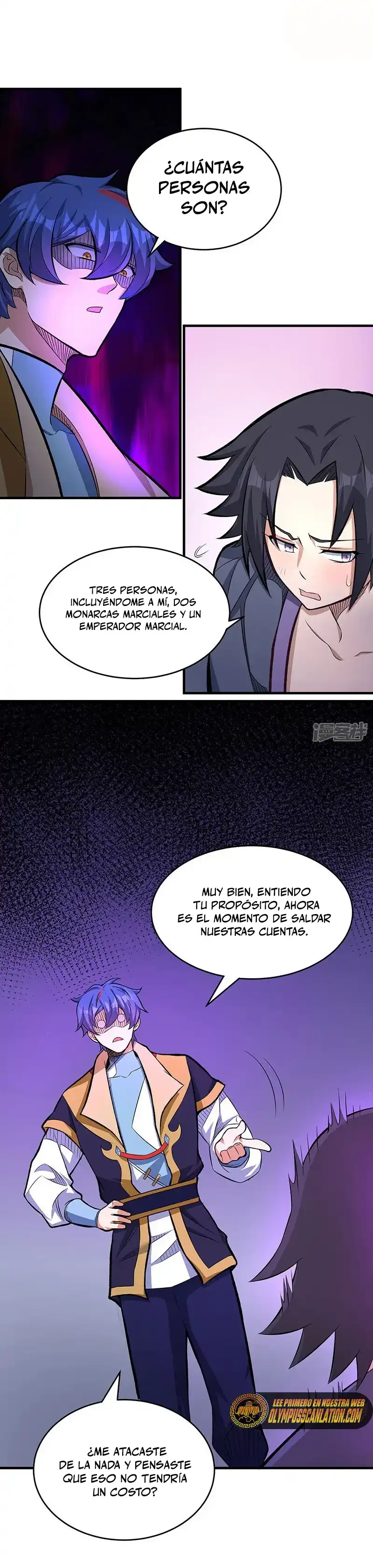 Reinado de las artes marciales capítulo 520, página 16
