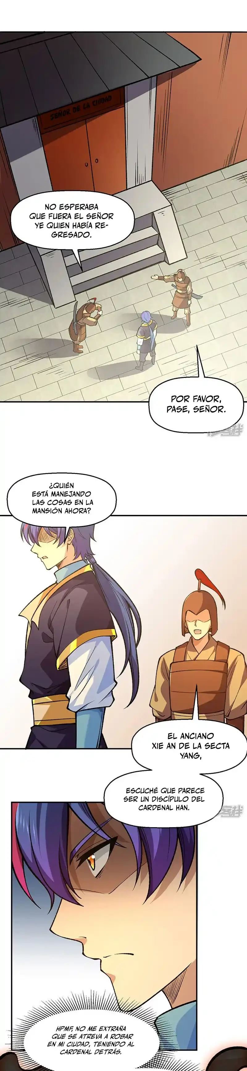 Reinado de las artes marciales capítulo 522, página 13