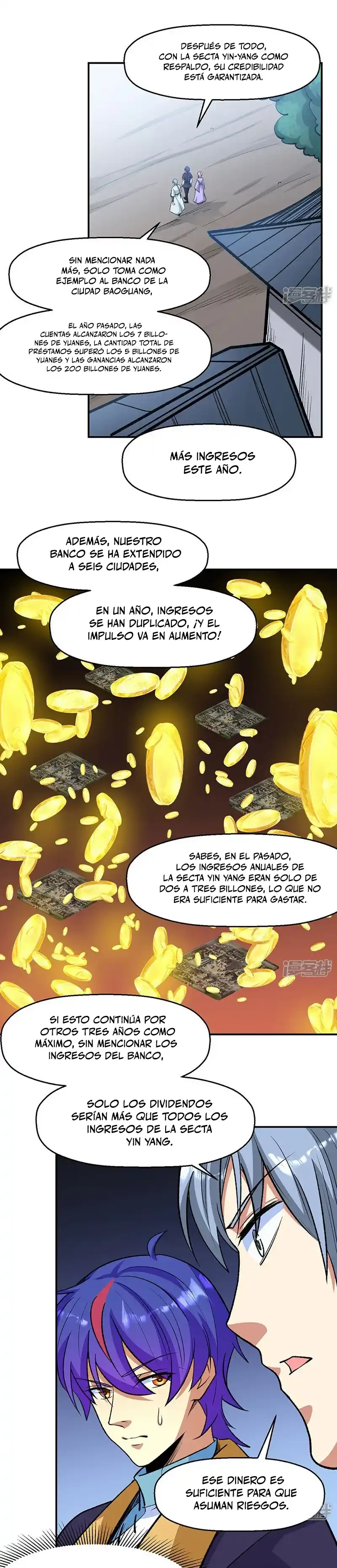 Reinado de las artes marciales capítulo 523, página 16