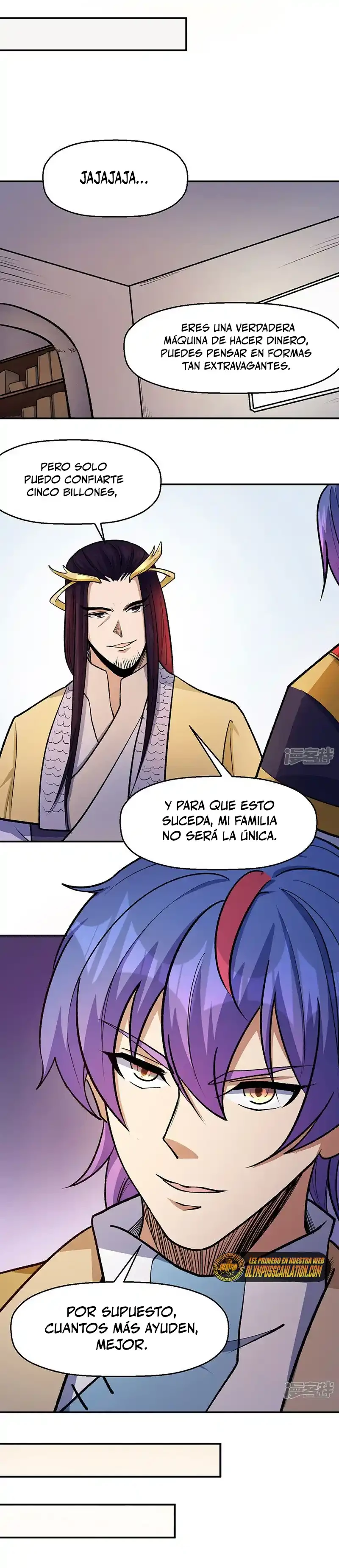 Reinado de las artes marciales capítulo 524, página 8