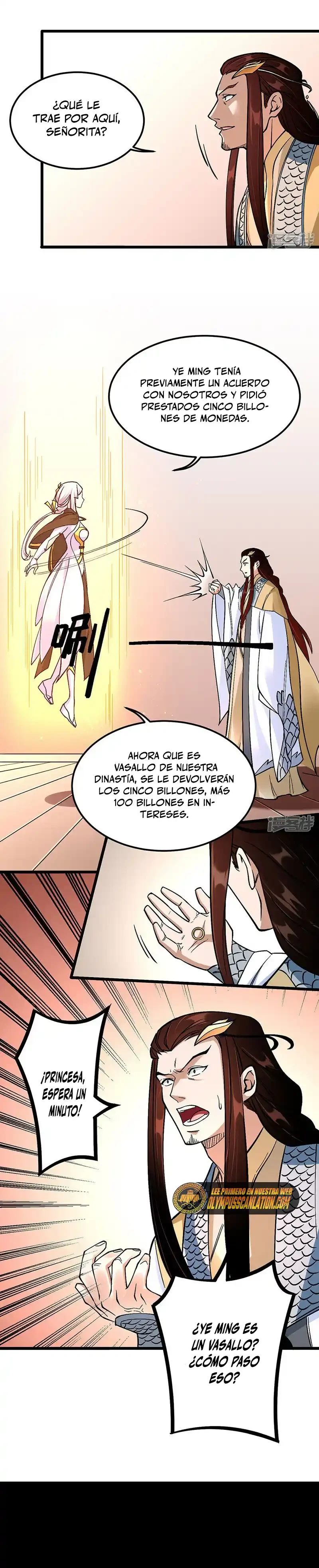 Reinado de las artes marciales capítulo 528, página 9