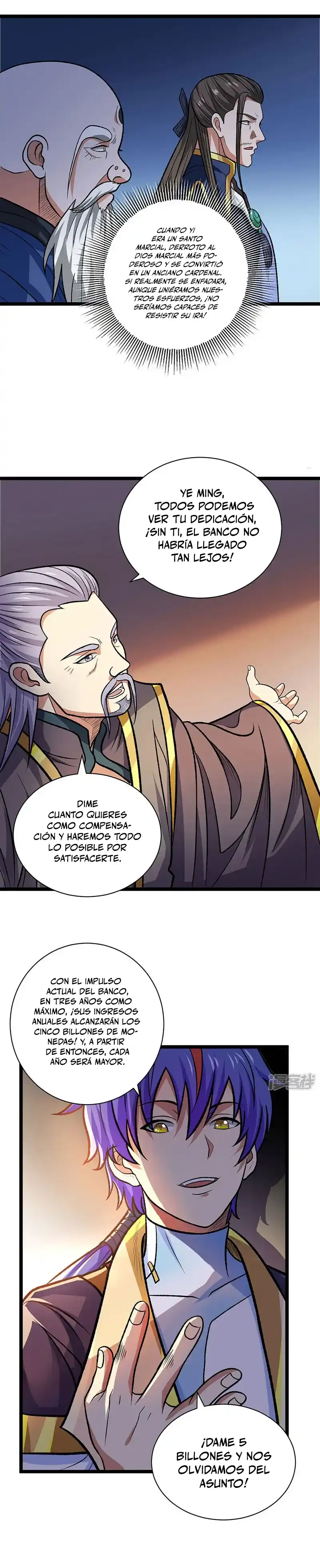 Reinado de las artes marciales capítulo 529, página 17