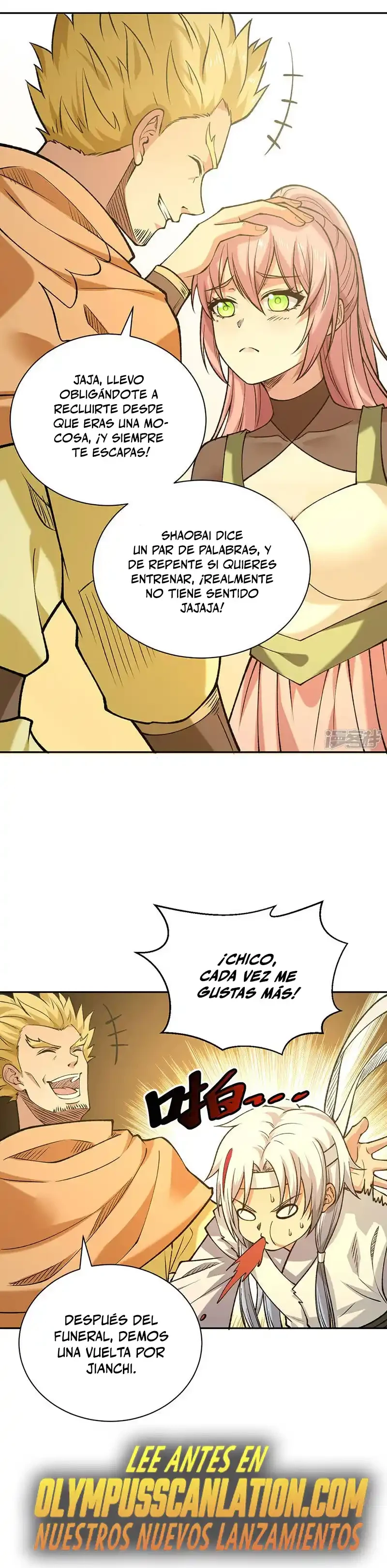Reinado de las artes marciales capítulo 531, página 24