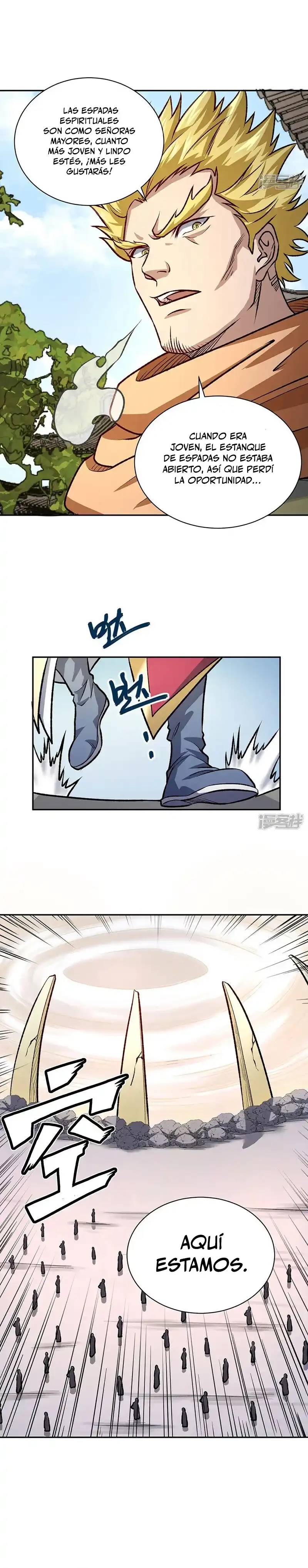 Reinado de las artes marciales capítulo 532, página 15