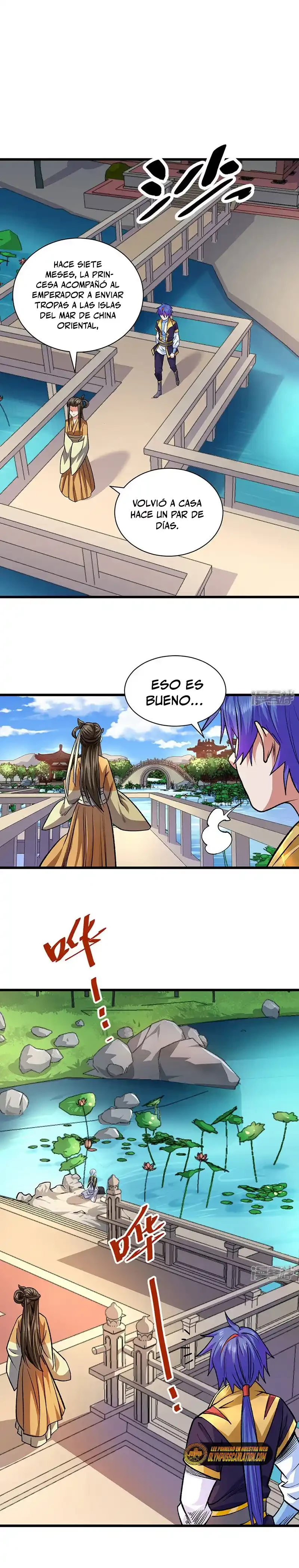 Reinado de las artes marciales capítulo 536, página 18