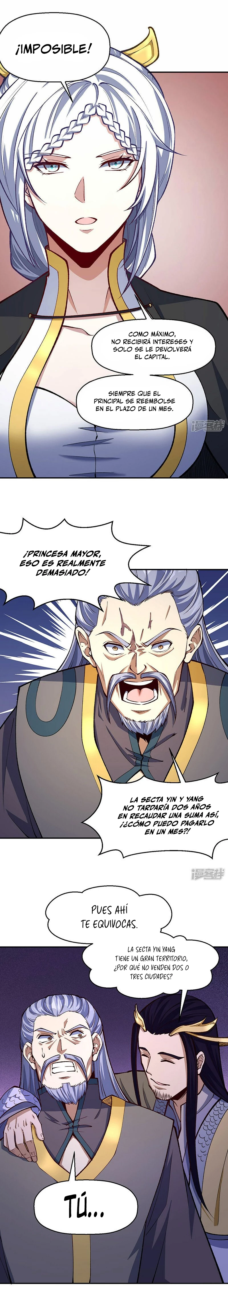 Reinado de las artes marciales capítulo 538, página 9